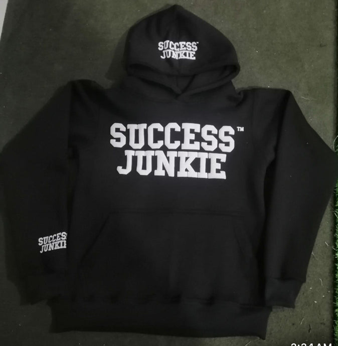 Success Junkie Puff Print Hoodie