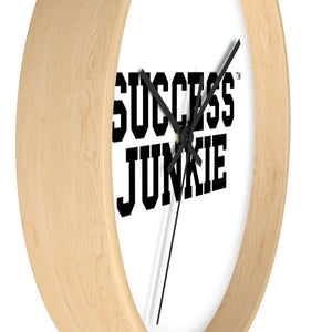 Success Junkie Wall clock