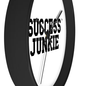 Success Junkie Wall clock
