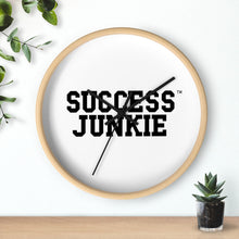 Load image into Gallery viewer, Success Junkie Wall clock