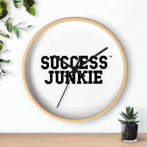 Success Junkie Wall clock