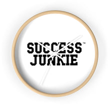 Load image into Gallery viewer, Success Junkie Wall clock