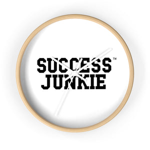 Success Junkie Wall clock