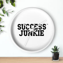 Load image into Gallery viewer, Success Junkie Wall clock