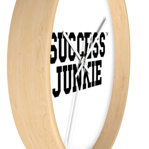 Success Junkie Wall clock