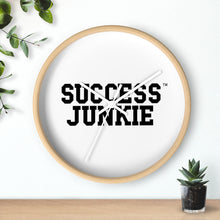 Load image into Gallery viewer, Success Junkie Wall clock