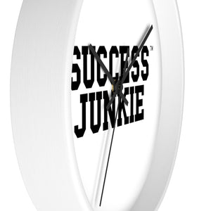 Success Junkie Wall clock
