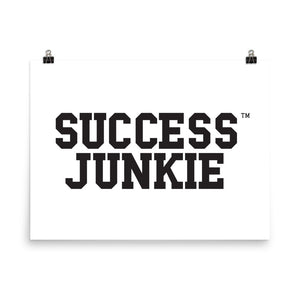 Success Junkie Poster