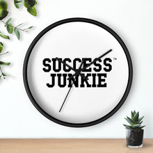 Load image into Gallery viewer, Success Junkie Wall clock