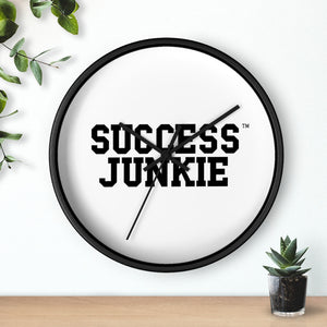 Success Junkie Wall clock