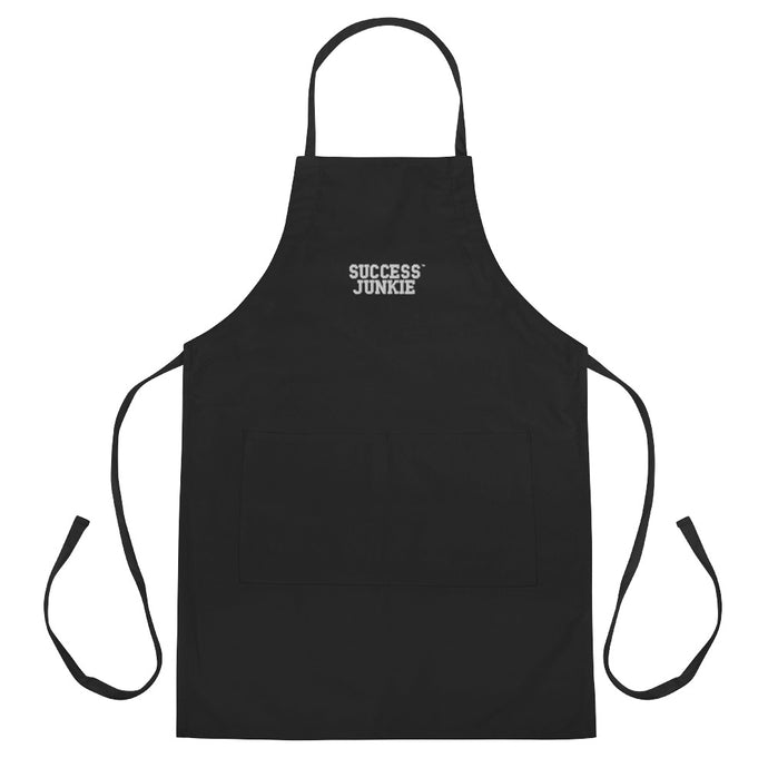Embroidered Success Junkie Apron