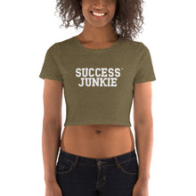 Load image into Gallery viewer, Success Junkie Crop Tee