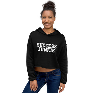 Success Junkie Crop Hoodie