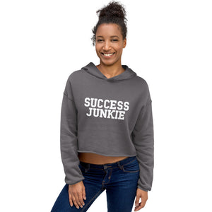 Success Junkie Crop Hoodie